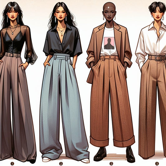 What To Wear With Wide Leg Pants - Hidden Forever