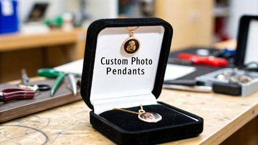 Your Guide to Custom Photo Pendants - Hidden Forever