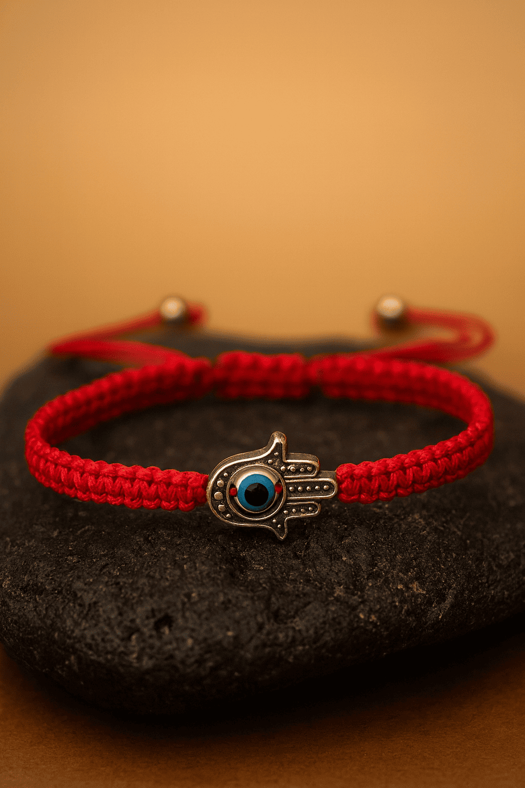 Adjustable Braided Evil Eye Bracelet - Hidden Forever