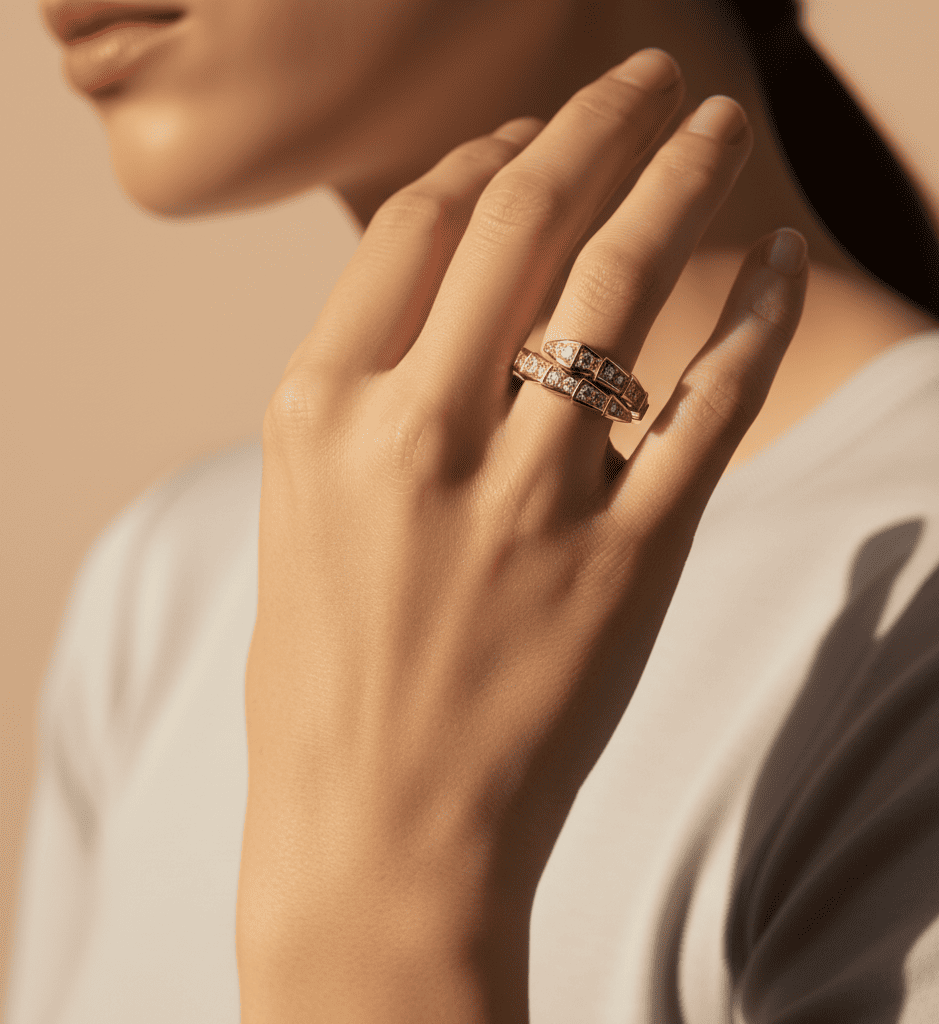 Adjustable Zircon Serpent Ring - Hidden Forever