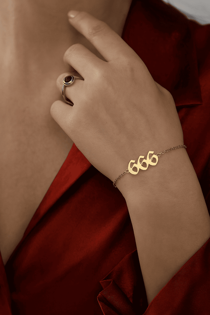 Angel Number Bracelet - Hidden Forever