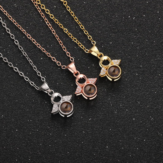 Angel of Love Projection Necklace - Hidden Forever