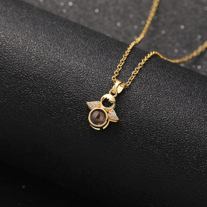 Angel of Love Projection Necklace - Hidden Forever