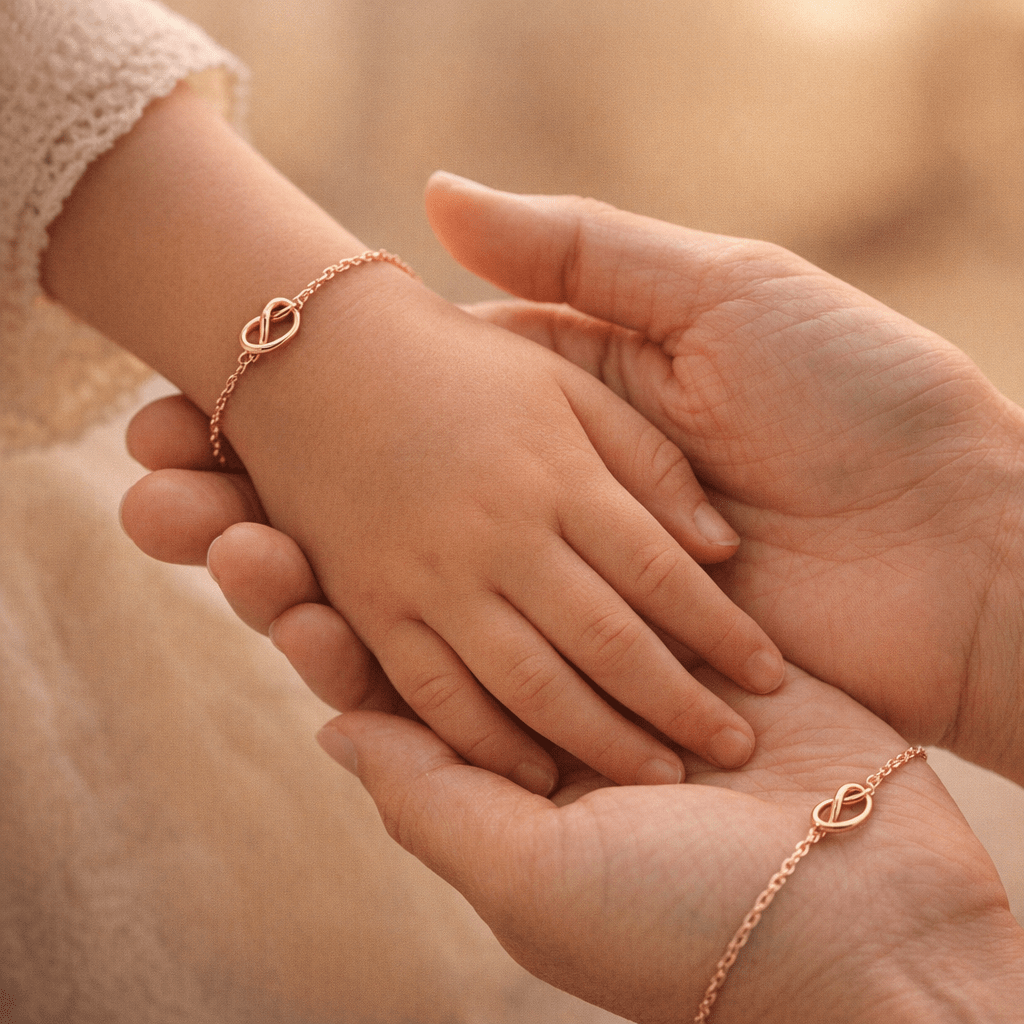 Aunt & Niece Eternal Bond Knot Bracelets - Hidden Forever