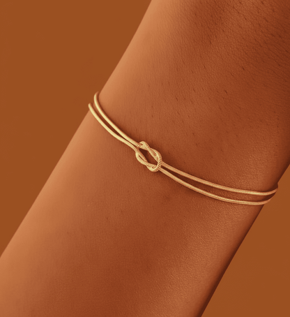 Aunt & Niece Eternal Bond Knot Bracelets - Hidden Forever