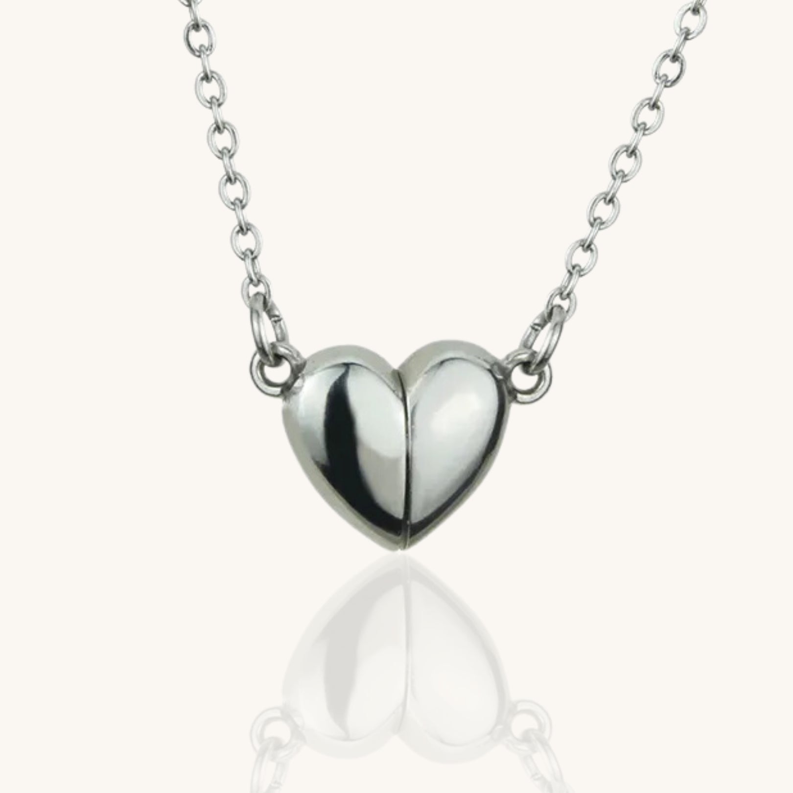 Best Friend Magnetic Mini Heart Necklace - Hidden Forever