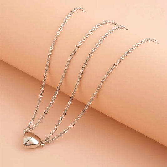 Best Friend Magnetic Mini Heart Necklace - Hidden Forever