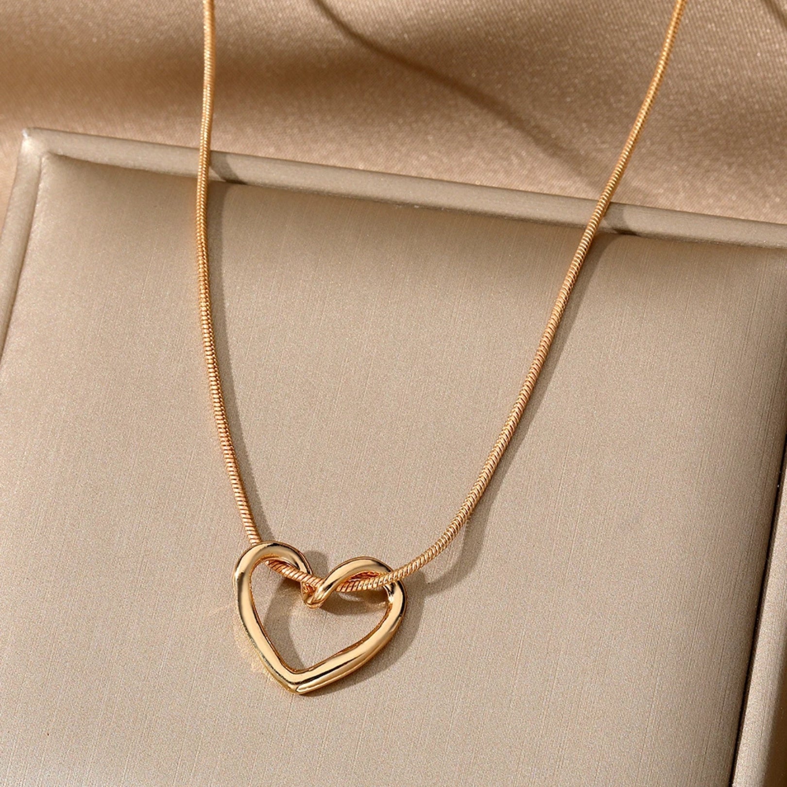 Best Friends Entwined Heart Necklace - Hidden Forever