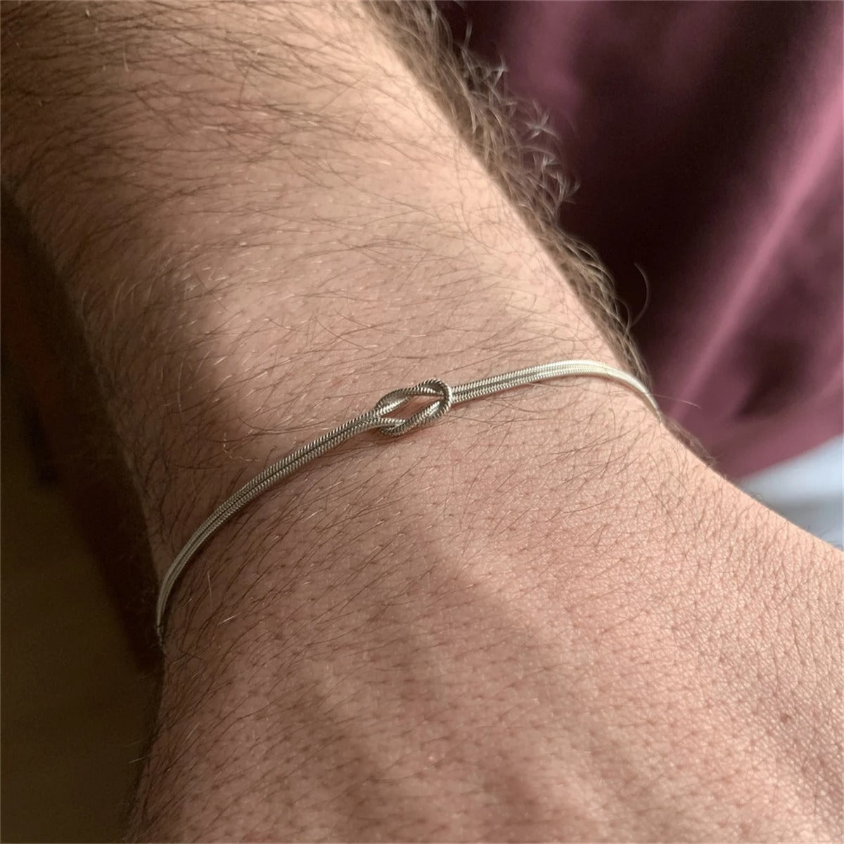 Boyfriend and Girlfriend Bond Knot Bracelets - Hidden Forever