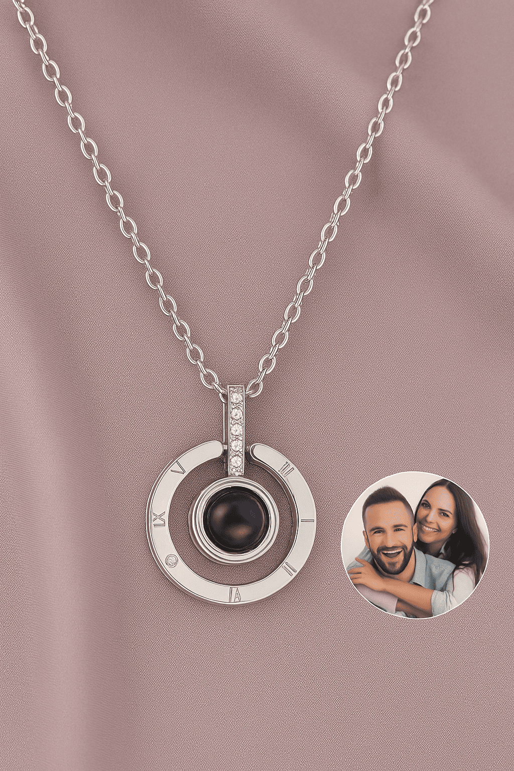 Bracelet With Picture Inside | Custom Projection Photo Bracelet - Hidden Forever