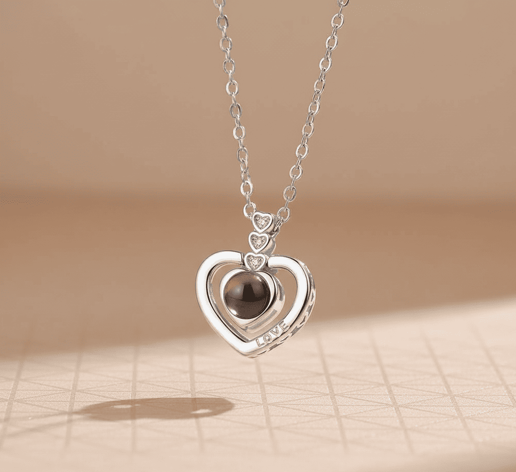 Bracelet With Picture Inside | Custom Projection Photo Bracelet - Hidden Forever