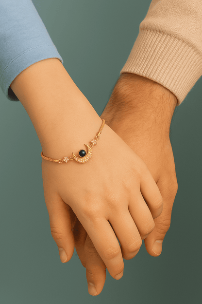 Bracelet With Picture Inside | Custom Projection Photo Bracelet - Hidden Forever