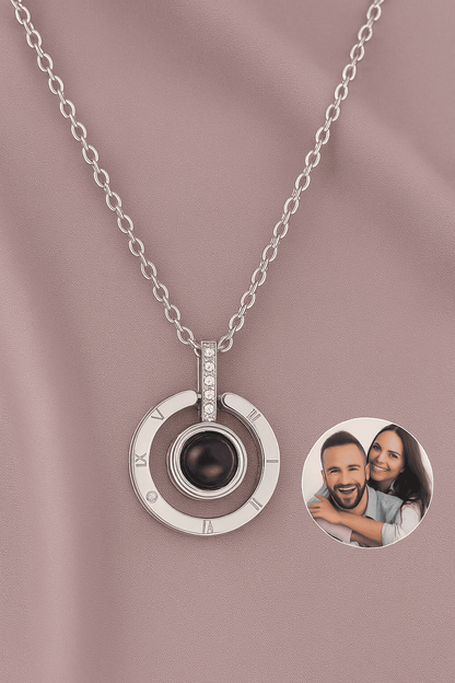 Bracelet With Picture Inside | Custom Projection Photo Bracelet - Hidden Forever