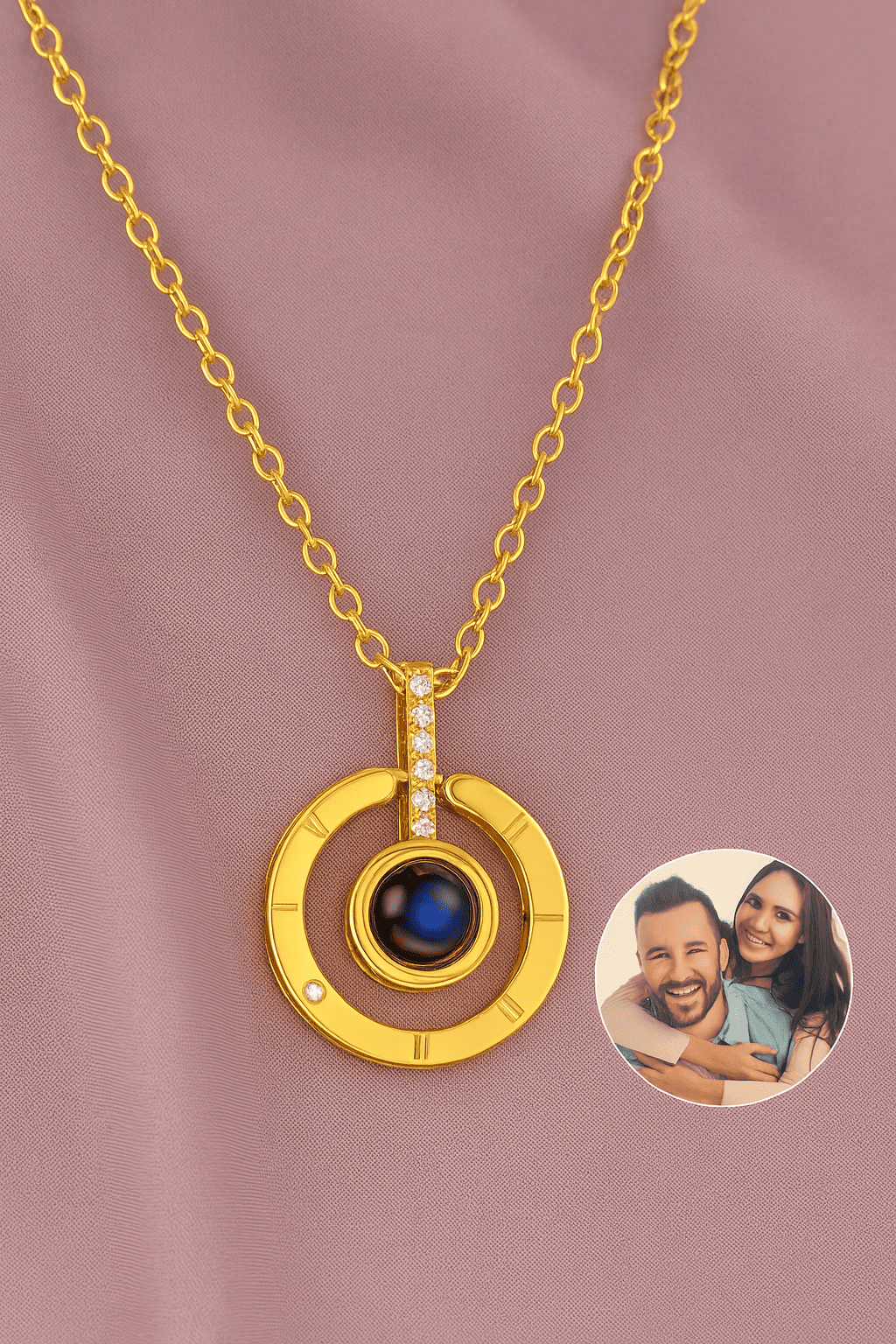 Bracelet With Picture Inside | Custom Projection Photo Bracelet - Hidden Forever