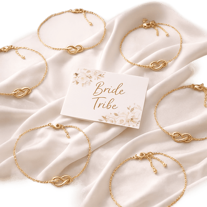 Bride Tribe Eternal Bond Knot Bracelets - Hidden Forever