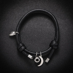 Celestial Charm Wrap Hidden Photo Bracelet - Hidden Forever