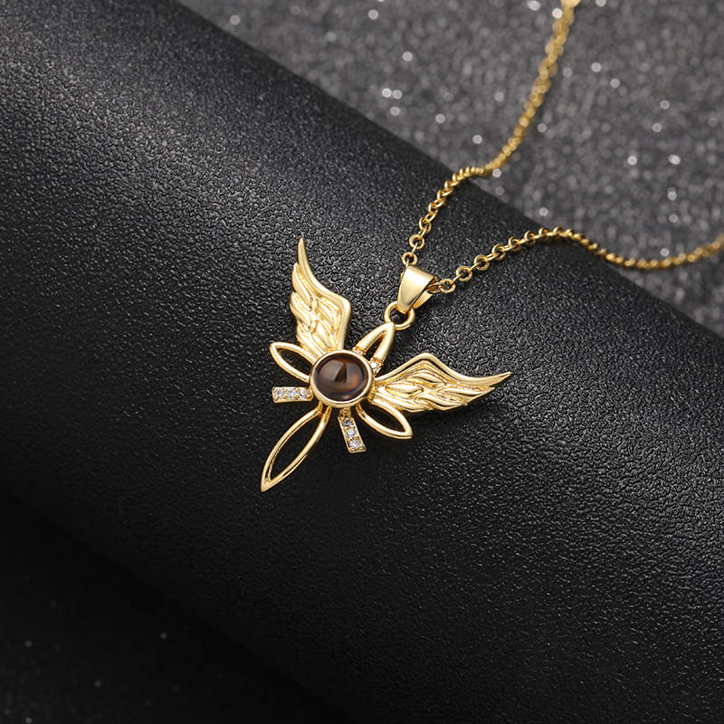 Celestial Wings Memory Projection Necklace - Hidden Forever