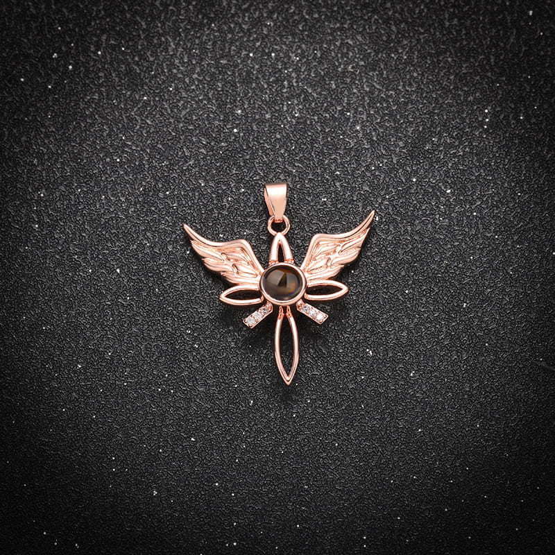 Celestial Wings Memory Projection Necklace - Hidden Forever