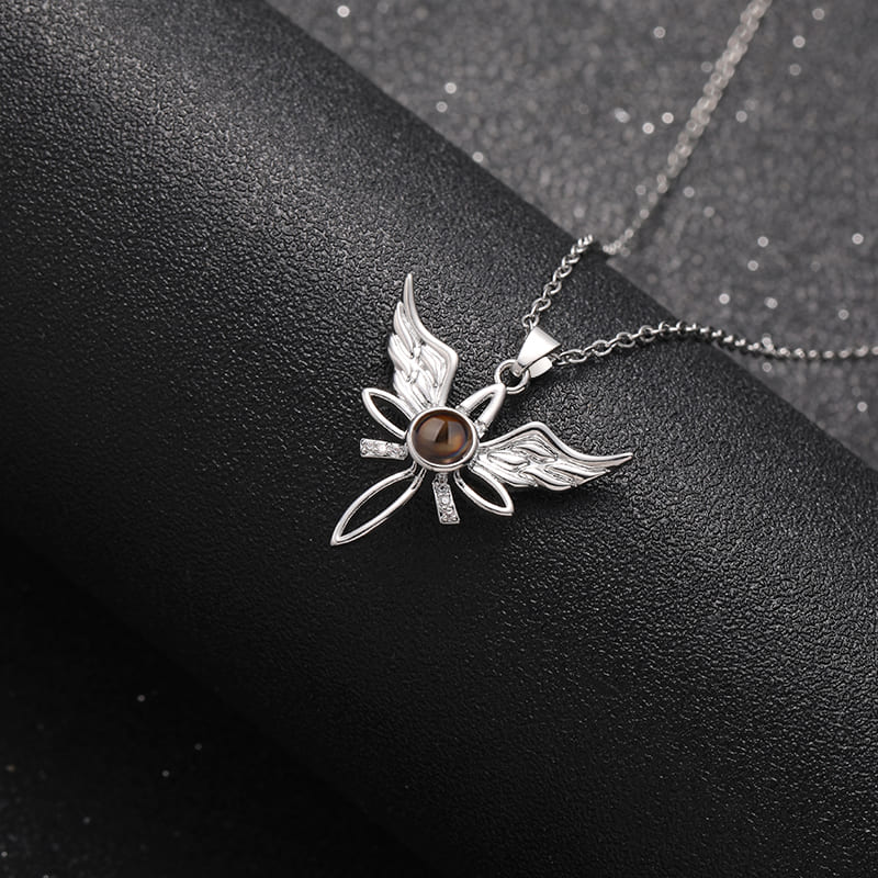 Celestial Wings Memory Projection Necklace - Hidden Forever