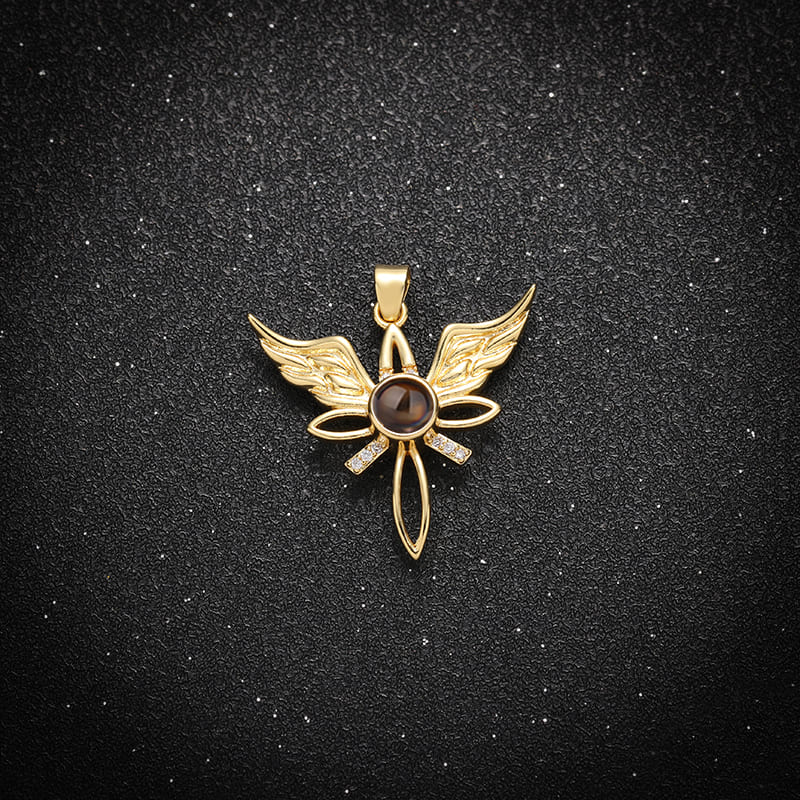 Celestial Wings Memory Projection Necklace - Hidden Forever