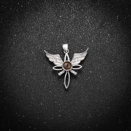 Celestial Wings Memory Projection Necklace - Hidden Forever