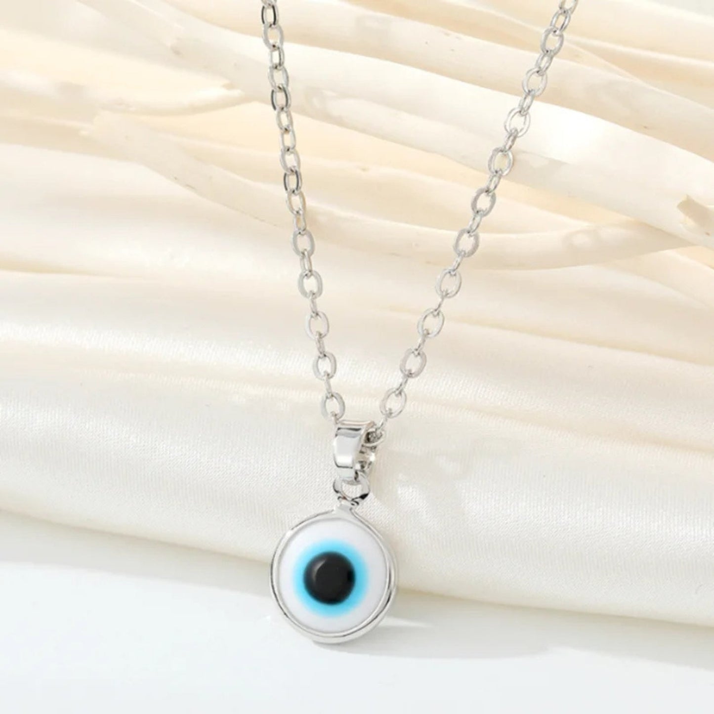 Charmed Gaze Evil Eye Pendant Necklace - Hidden Forever