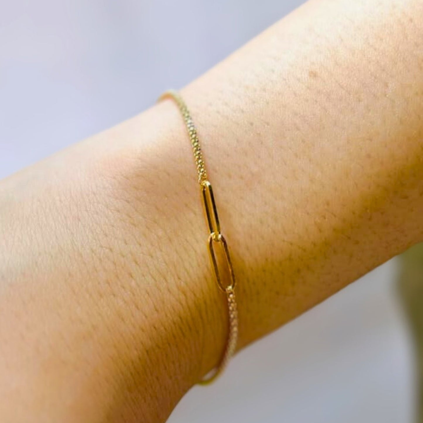 Couple's Long Distance Link Bracelet - Hidden Forever