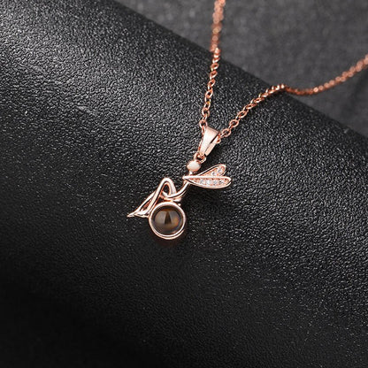 Custom Enchanted Fairy Hidden Photo Necklace - Hidden Forever