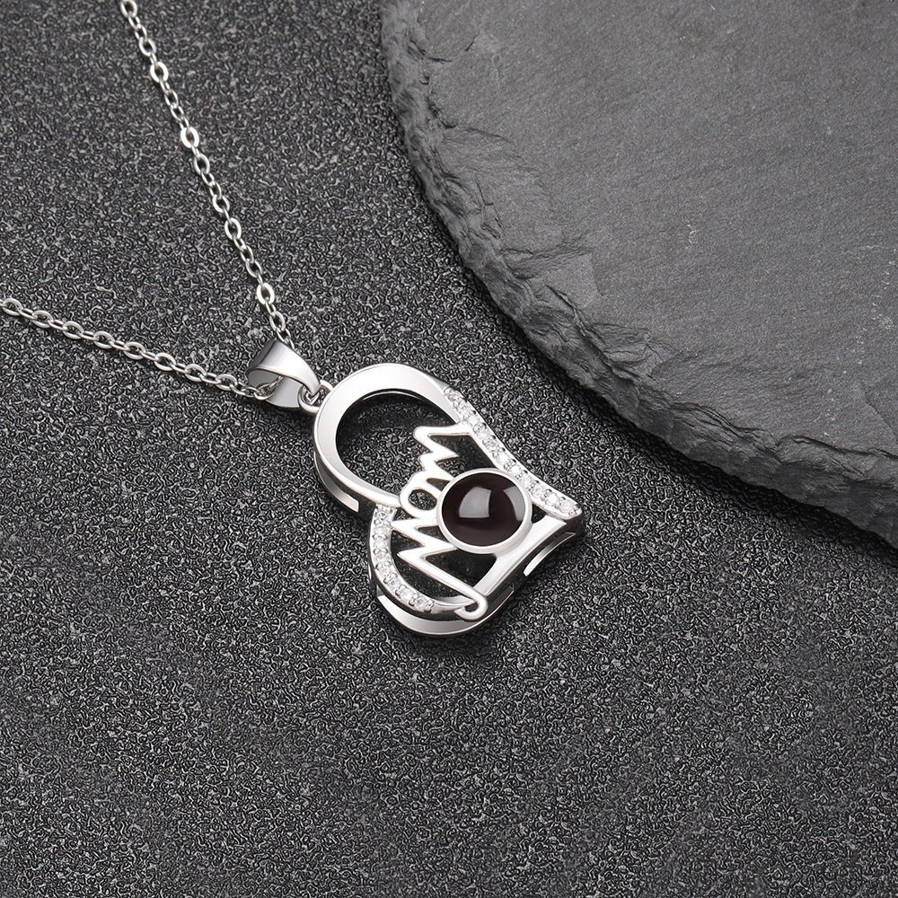 Custom Mom Hidden Photo Necklace - Hidden Forever