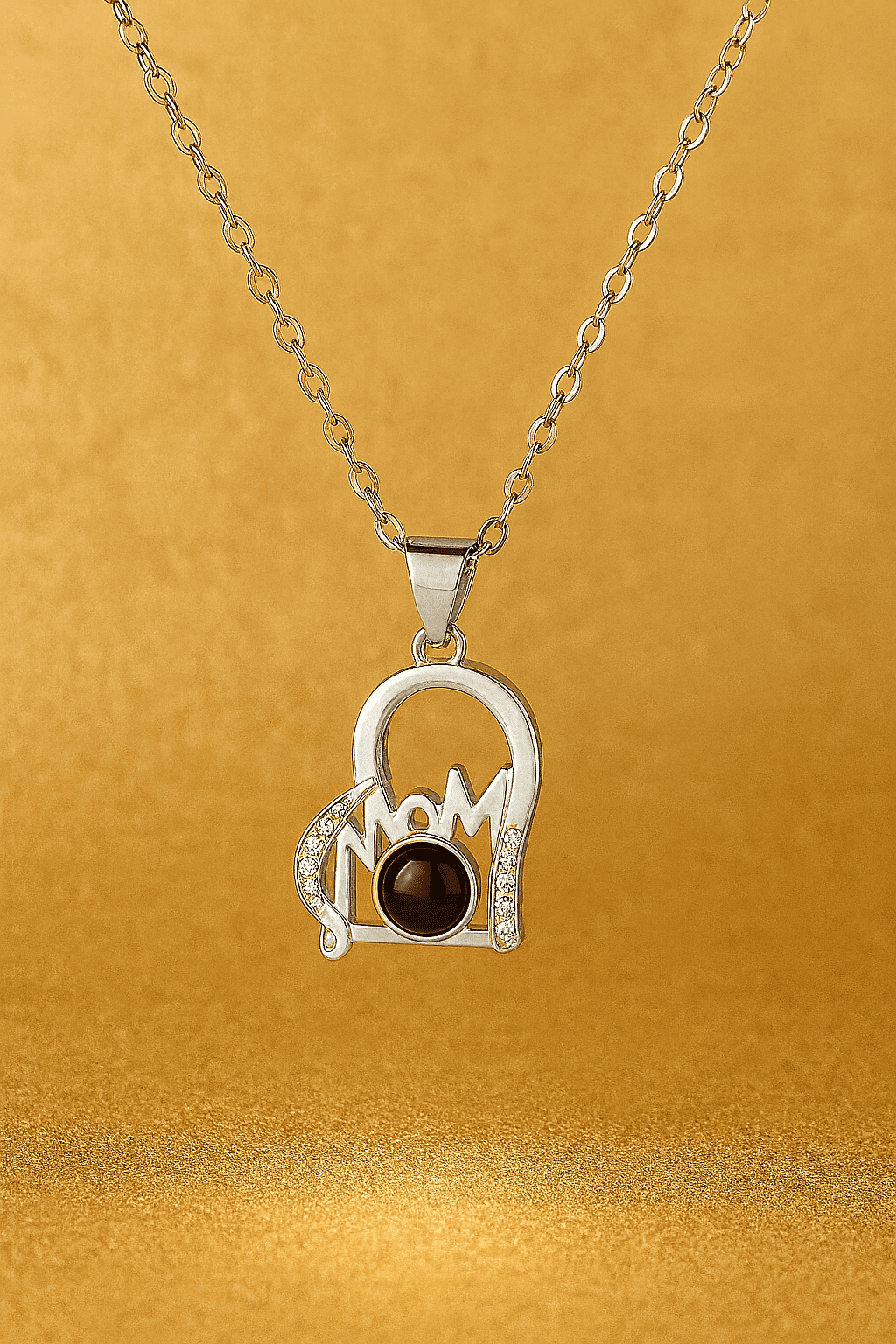 Custom Mom Hidden Photo Necklace - Hidden Forever