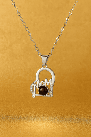 Custom Mom Hidden Photo Necklace - Hidden Forever