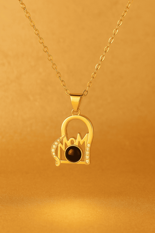 Custom Mom Hidden Photo Necklace - Hidden Forever