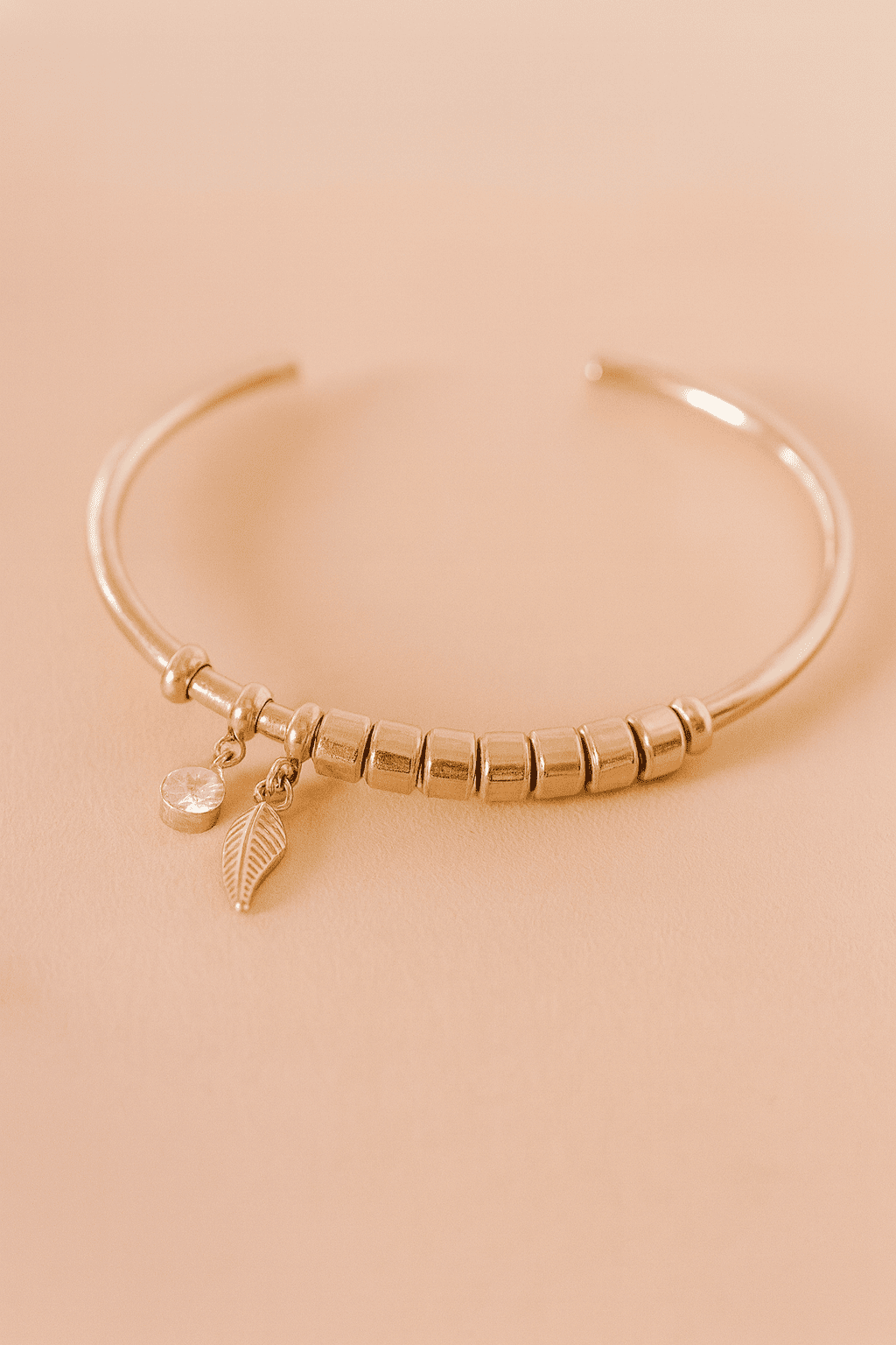 Custom Mother Bangle with Birthstone and Children's Name - Hidden Forever