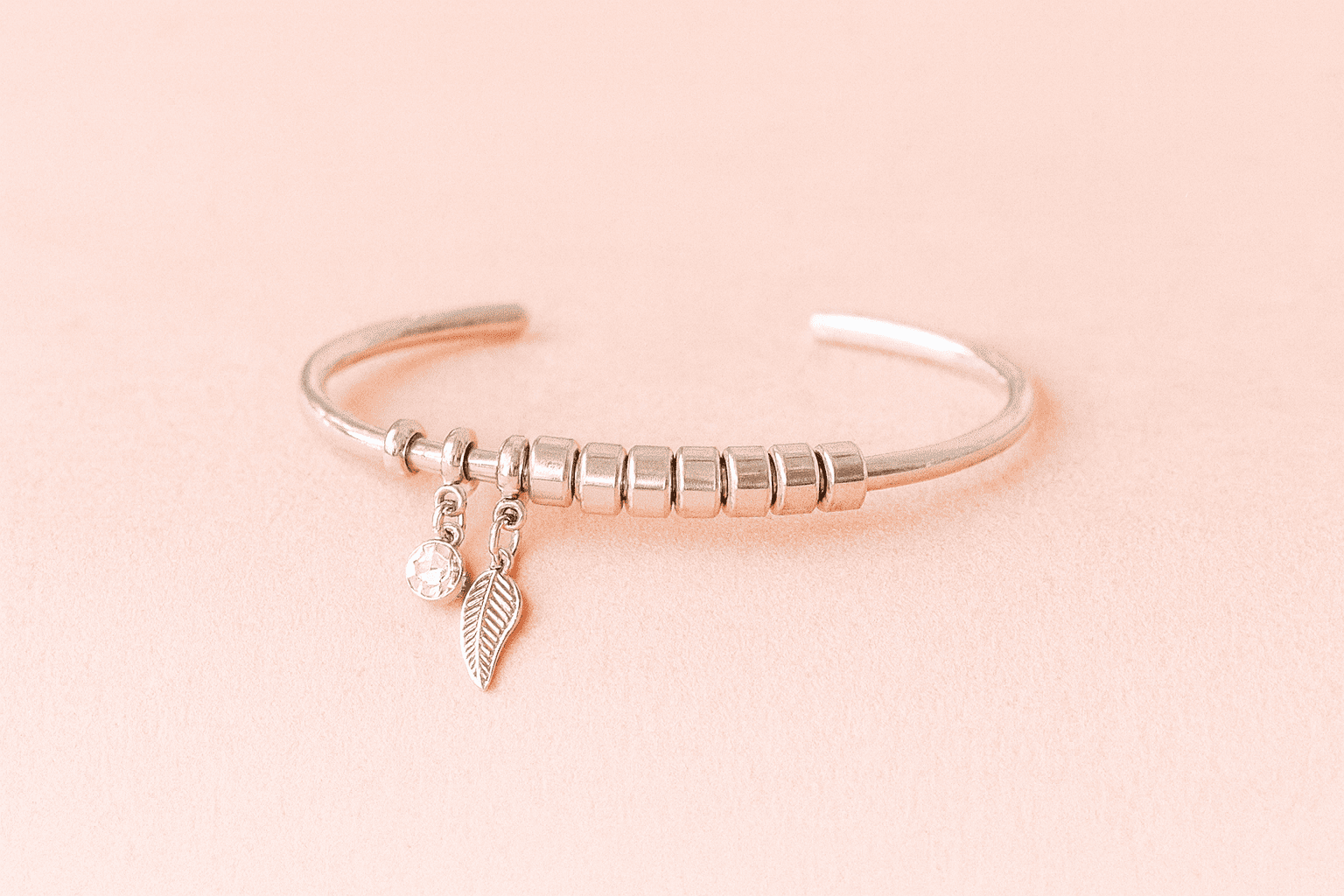 Custom Mother Bangle with Birthstone and Children's Name - Hidden Forever