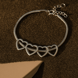 Custom Mother Bracelet with Children's Name - Hidden Forever