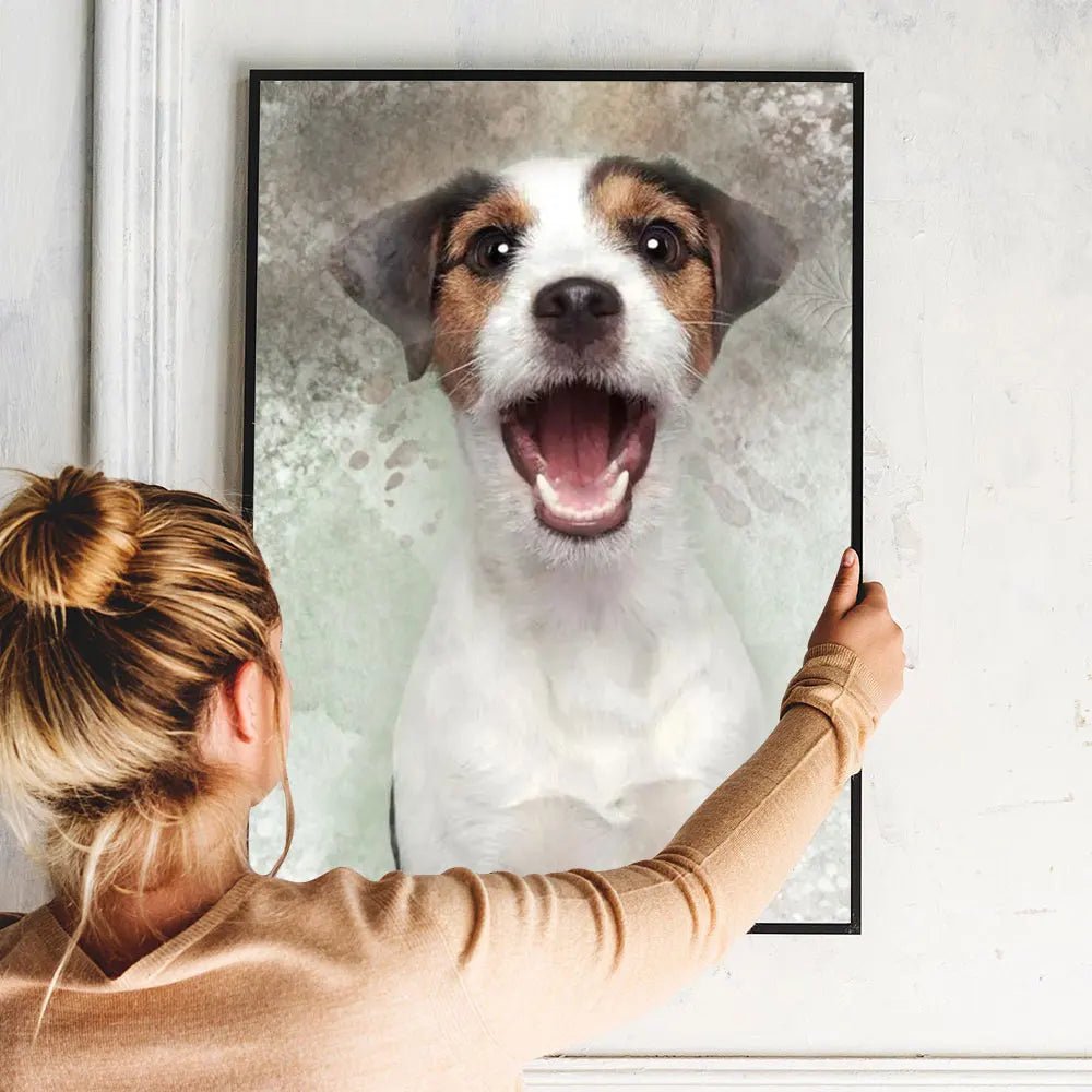 Custom Pet Portrait Paintings - Hidden Forever