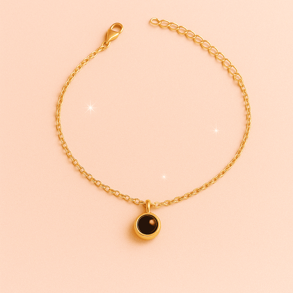 Custom Photo Projection Circle Bracelet - Hidden Forever