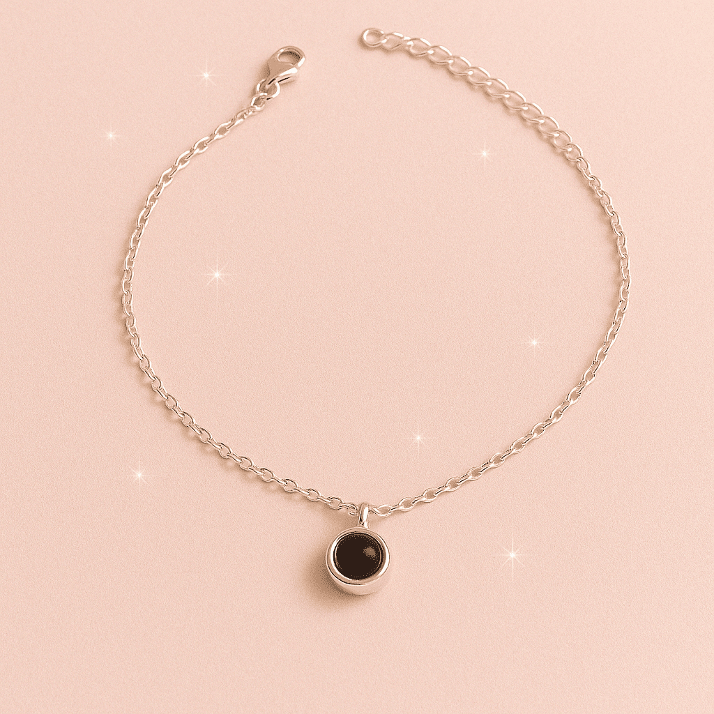 Custom Photo Projection Circle Bracelet - Hidden Forever