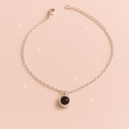 Custom Photo Projection Circle Bracelet - Hidden Forever