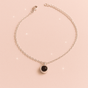 Custom Photo Projection Circle Bracelet - Hidden Forever
