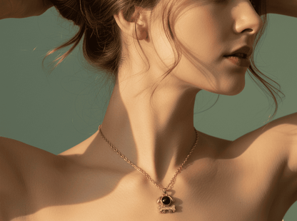 Custom Photo Projection Lovely Dog Bone Necklace - Hidden Forever