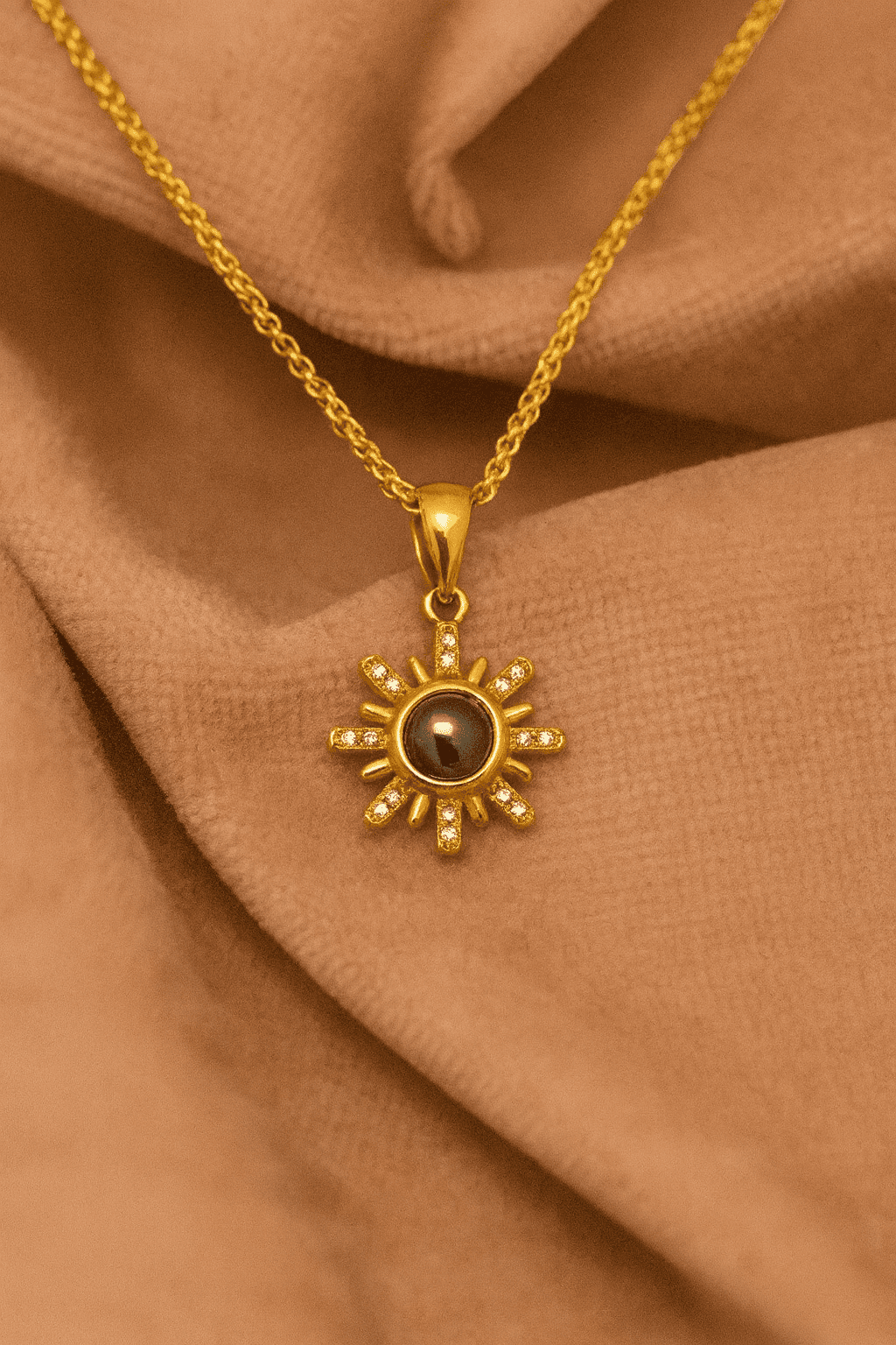 Custom Solstice Hidden Photo Necklace - Hidden Forever