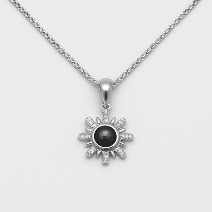 Custom Solstice Hidden Photo Necklace - Hidden Forever