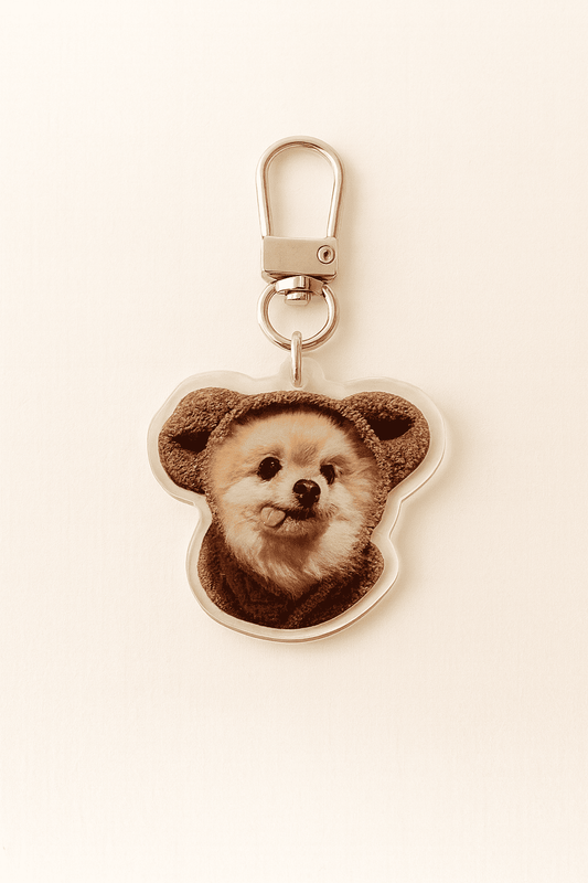 Customise Cute Animal Keychain - Hidden Forever