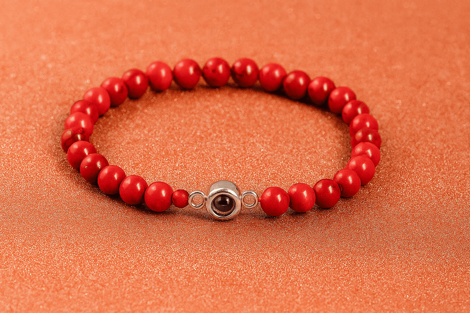 Customised Frosted Stone Projection Bracelet - Hidden Forever