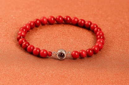 Customised Frosted Stone Projection Bracelet - Hidden Forever