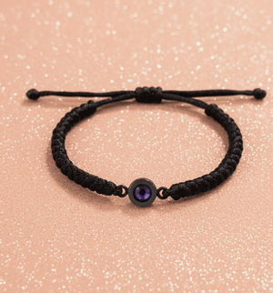 Customised Snake Knot Braided Projection Bracelet - Hidden Forever