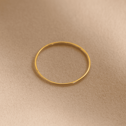 Dainty 18 Gold & Silver Rings - Hidden Forever