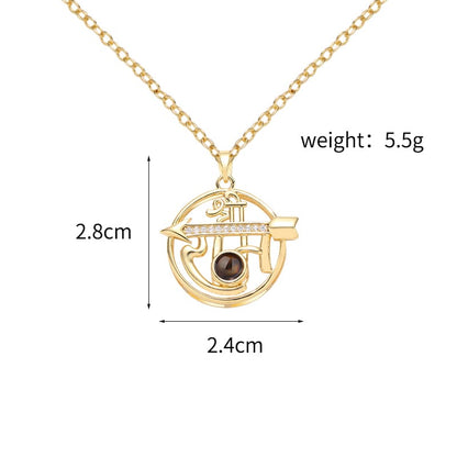 Destiny Arrow Projection Necklace - Hidden Forever