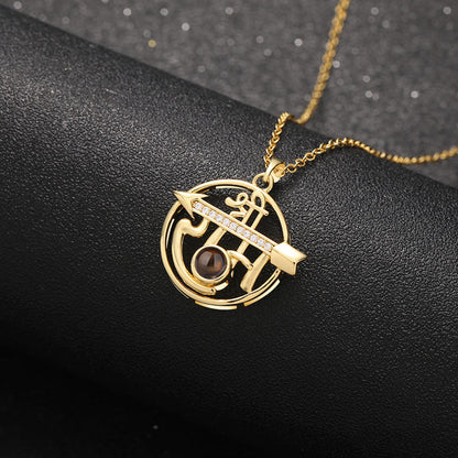 Destiny Arrow Projection Necklace - Hidden Forever